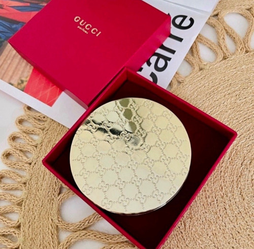 Gucci parfum gold tone round - parfum,
