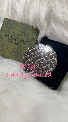 Gucci silver metal makeup - gucci,
